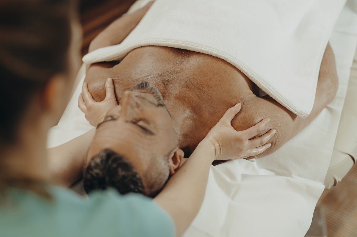 Schulter-Nacken Massage Therme Eins