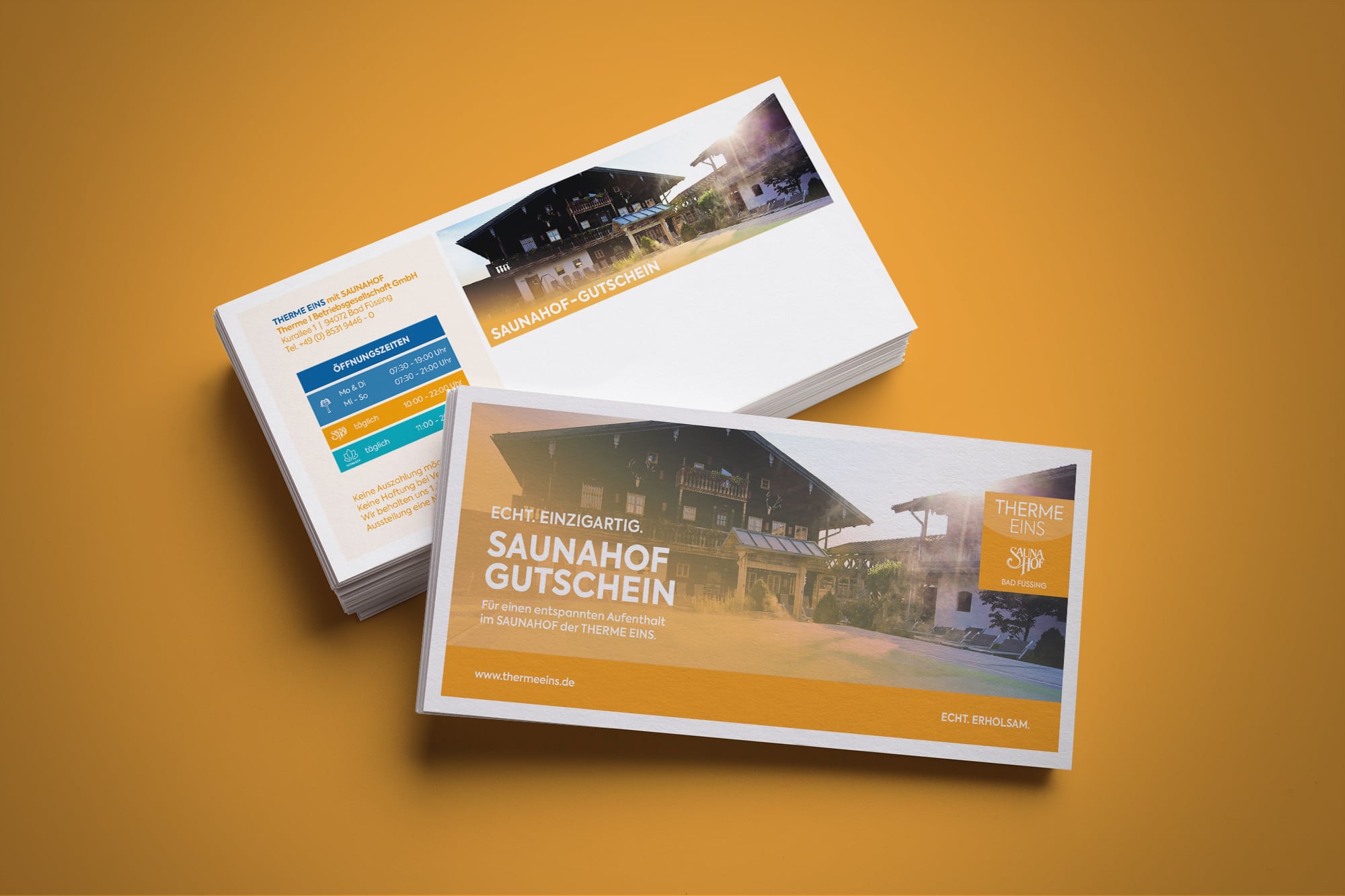 Kombi-Karte THERME EINS & Saunahof - Tageskarte