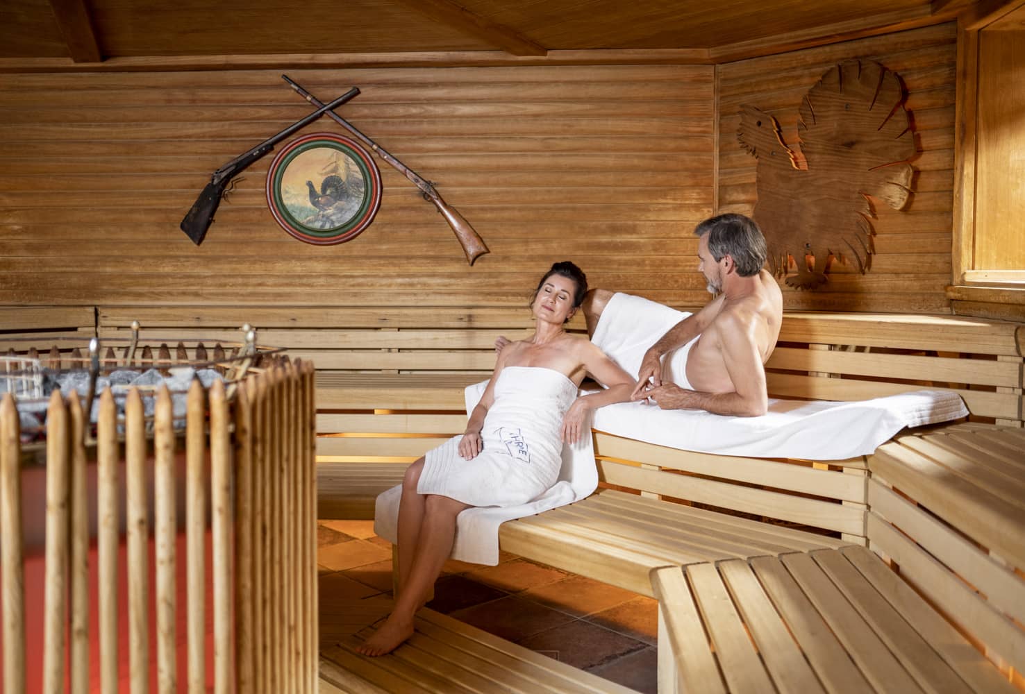 Jagasauna Saunahof Therme Eins